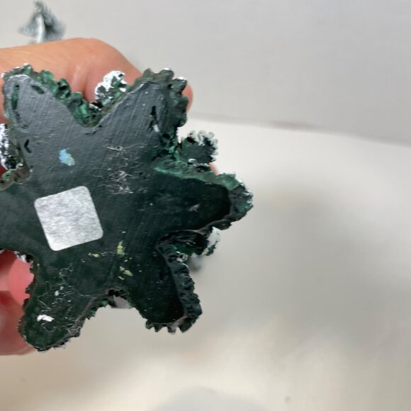 Village Evergreen Trees Cold Cast Porcelain Set Of 3 By Department 56 - Picture 6 of 13